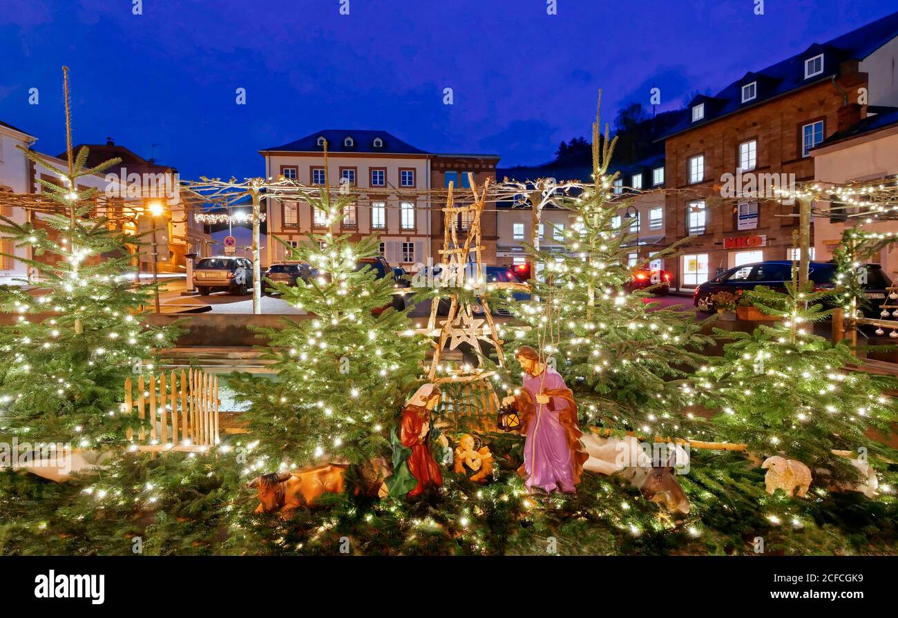 Christmas crib in saarburg hires stock photography and images Alamy
