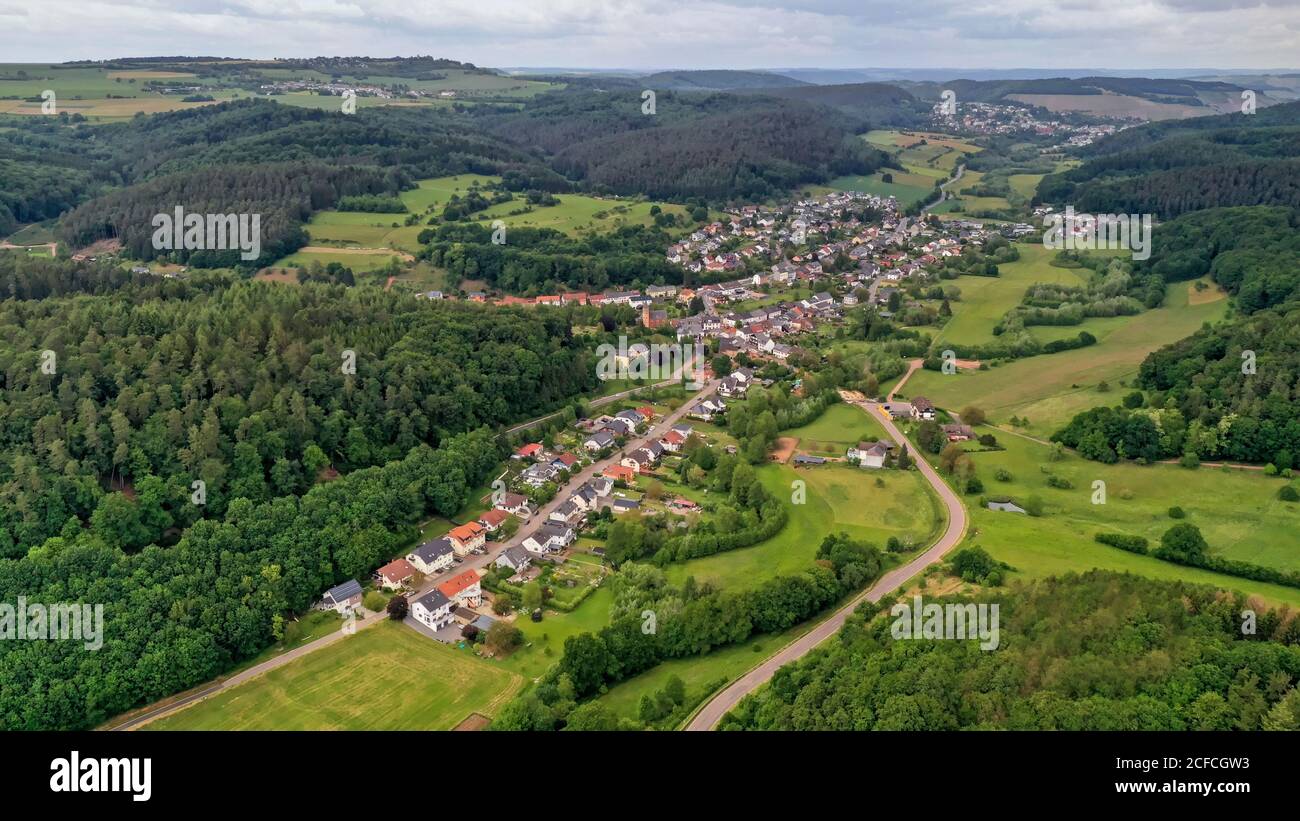 Trassem, Rhineland-Palatinate, Germany Stock Photo