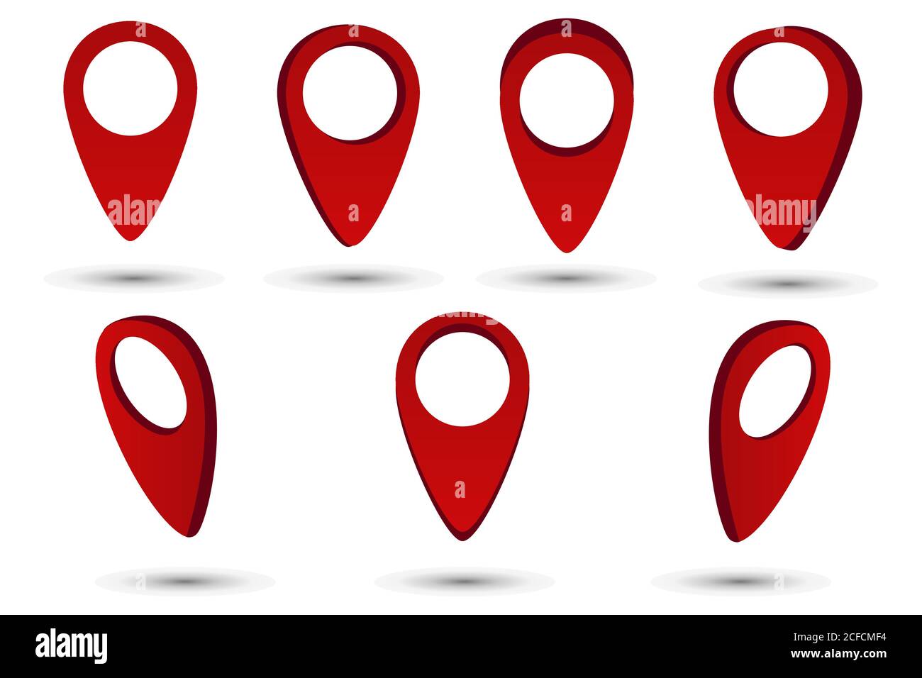map pointer pin isolated Stock Vector Image & Art - Alamy