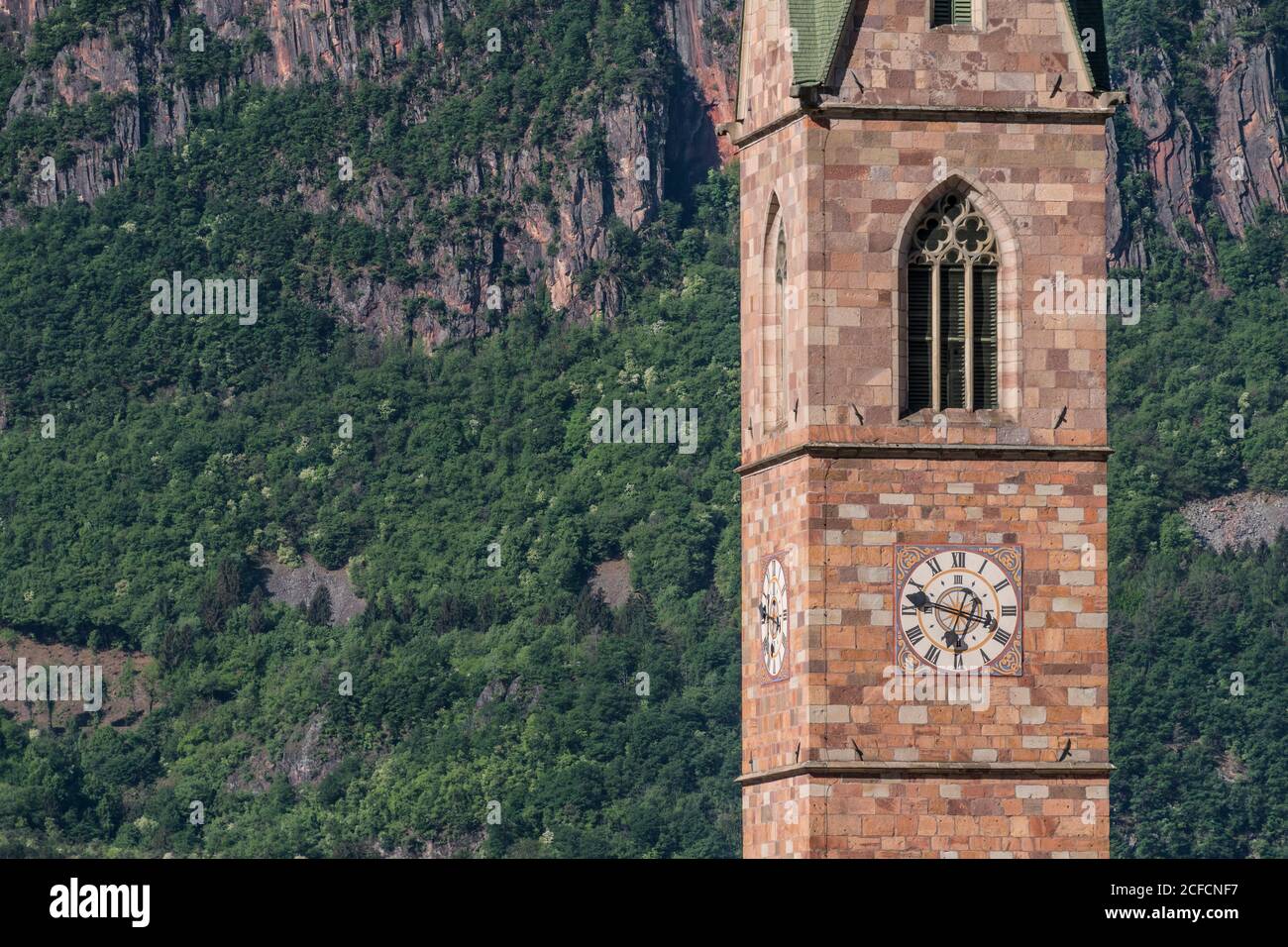 Italy, Trentino-South Tyrol, Alto Adige, Alto Adige, Etschtal, Terlan / Terlano, wine growing, Terlan winery, overviews, Terlan wine village, view Stock Photo