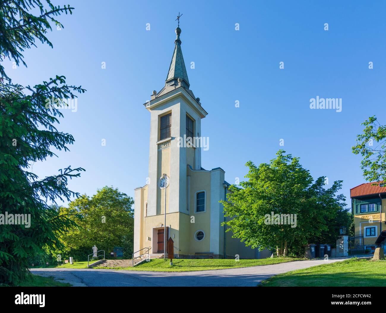 Tullnerbach, church Irenental  Maria Schnee in Wienerwald, Vienna Woods, Niederösterreich / Lower Austria, Austria Stock Photo