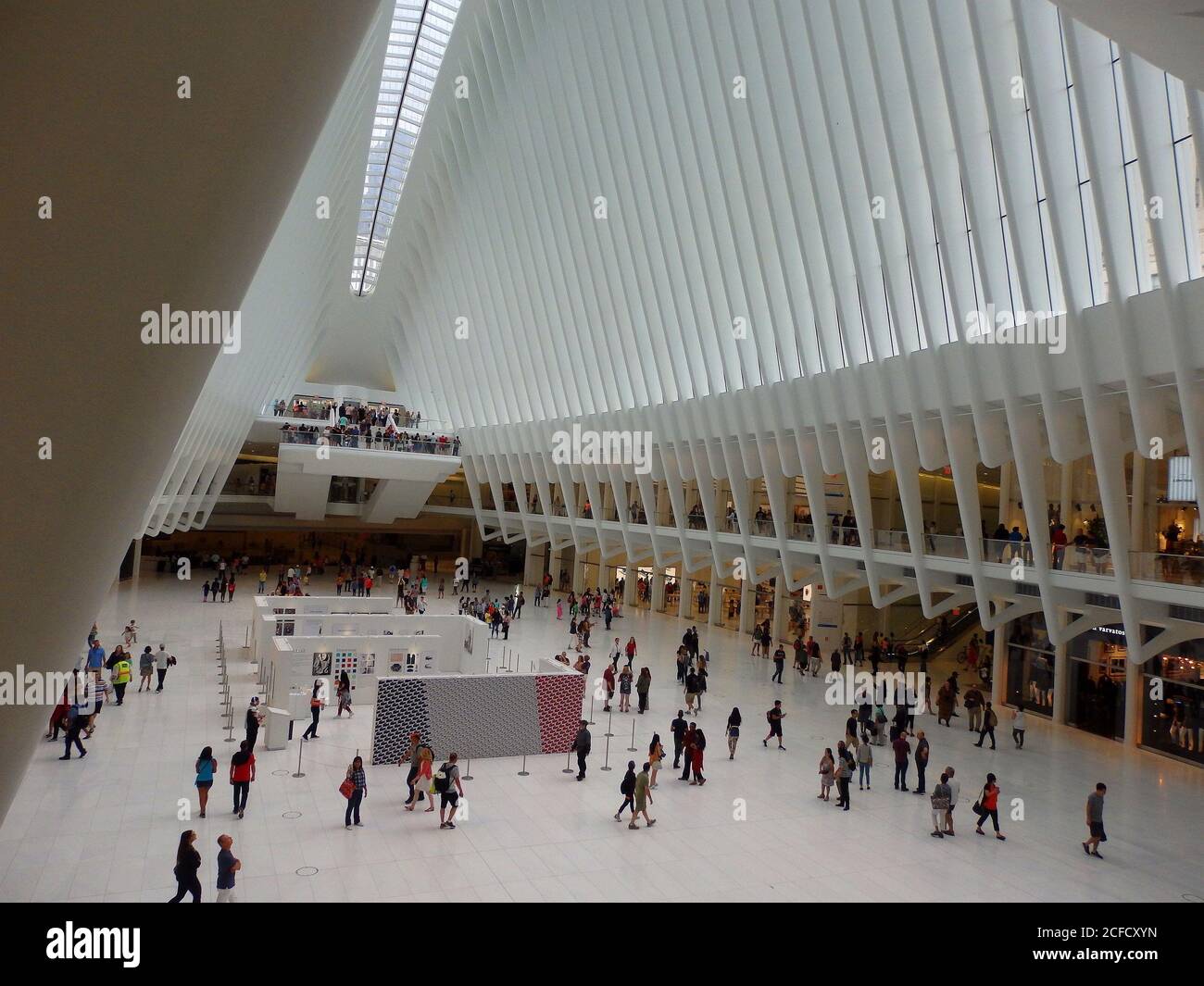 Westfield World Trade Center, New York City, United States Stock Photo