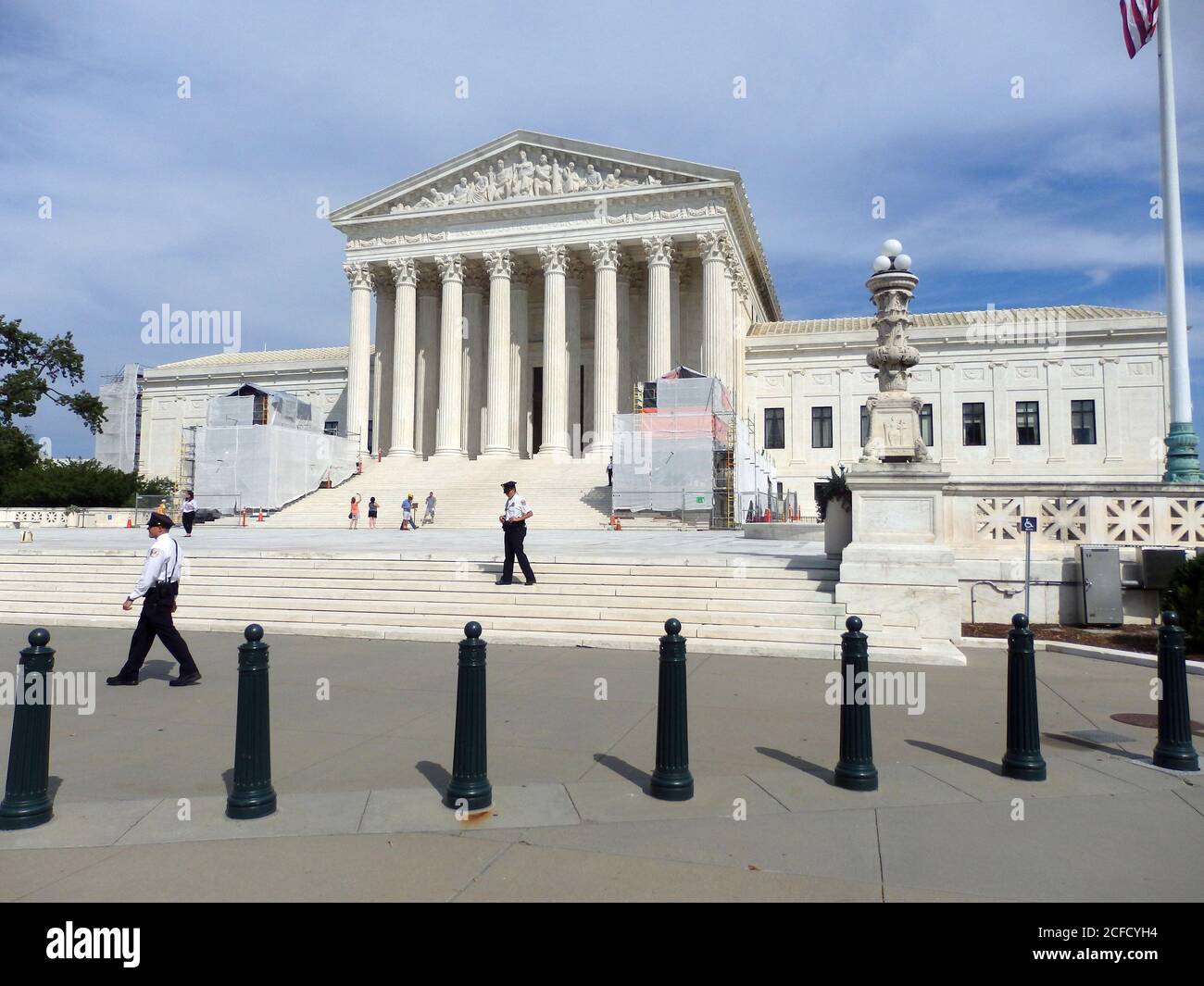 The United States Supreme Court Building, Washington DC Stock Photo