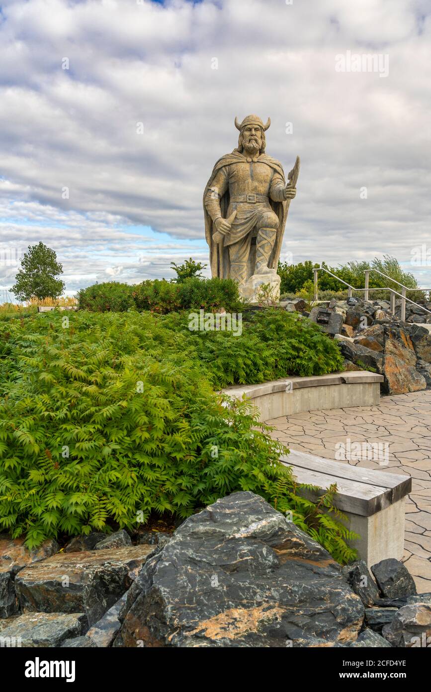Gimli canada statue hires stock photography and images Alamy
