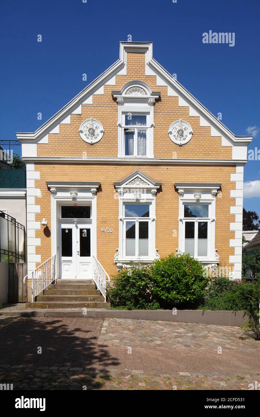 Old bremen apartment building in bremen vegesack hires stock