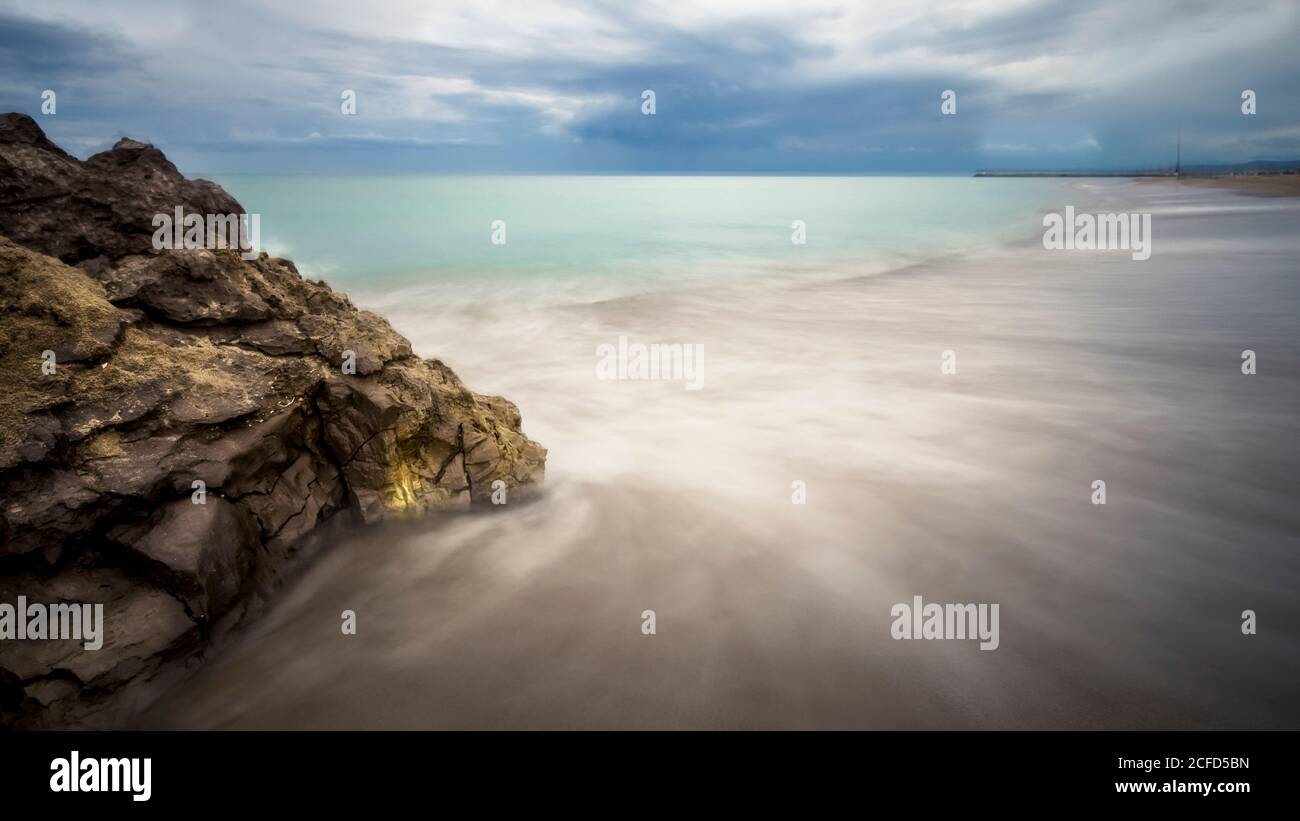 Beach At Saint Pierre La Mer In Spring Stock Photo Alamy Beach At Saint Pierre La Mer In Spring Stock Photo Alamy