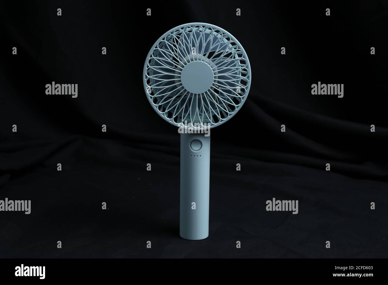 Tokyo, Japan, 09/03/2020 , portable fan with rechargeable batteries