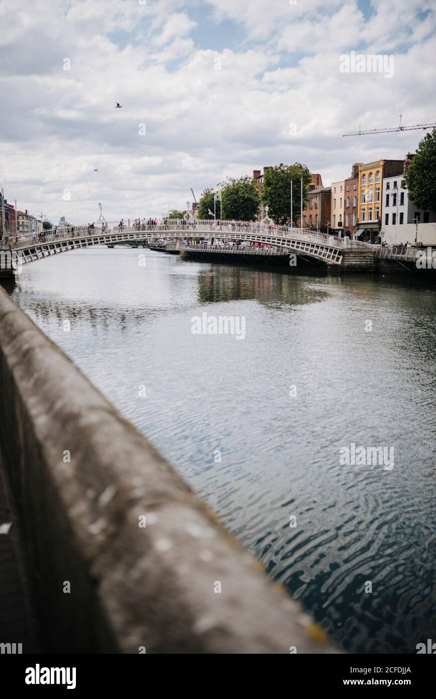 Hapenny bridge dublin ireland hi-res stock photography and images - Alamy