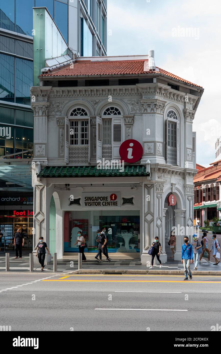 Singapore city centre people hi-res stock photography and images - Alamy