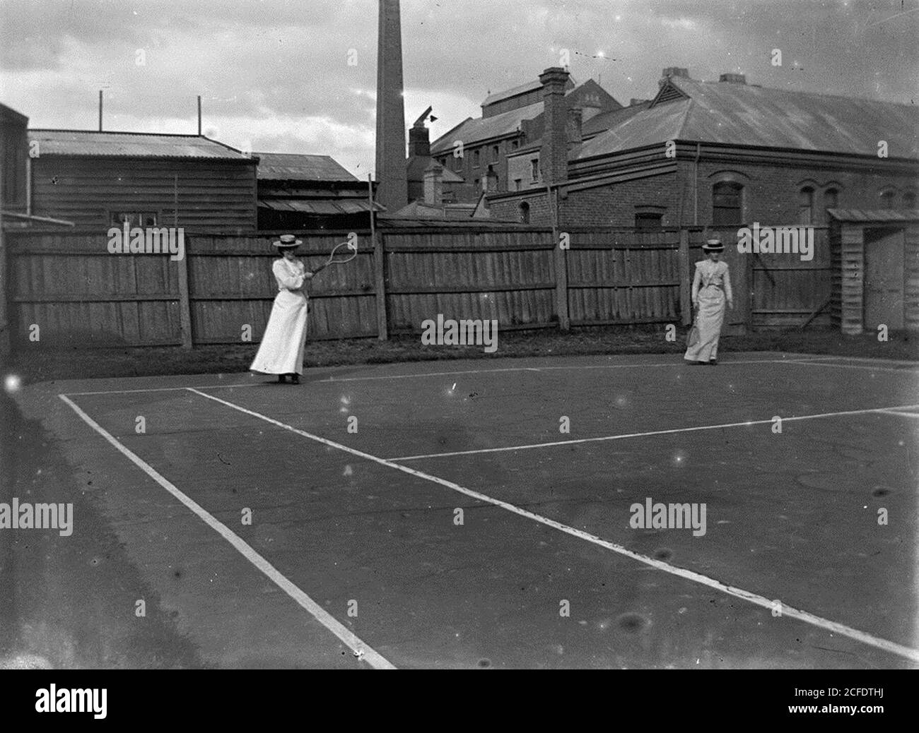 Tennis women black and white hi-res stock photography and images - Alamy