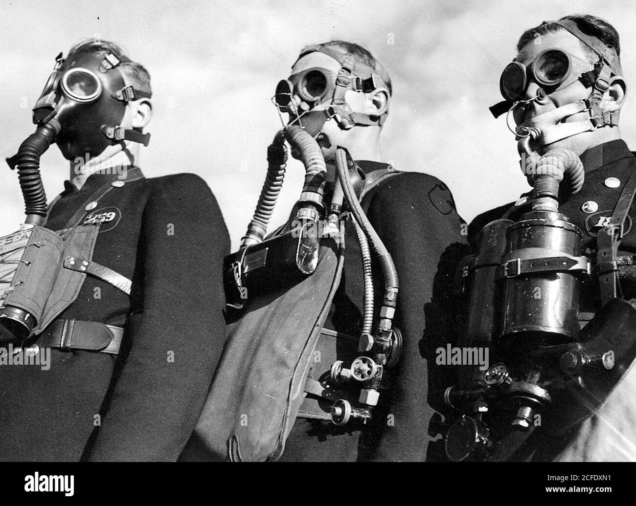 Wearing Gas Masks High Resolution Stock Photography and Images Alamy