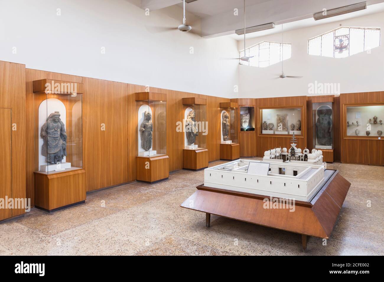 Gallery of Gandhara, ancient Buddhism collections, National Museum of Pakistan, Karachi, Sindh, Pakistan, South Asia, Asia Stock Photo