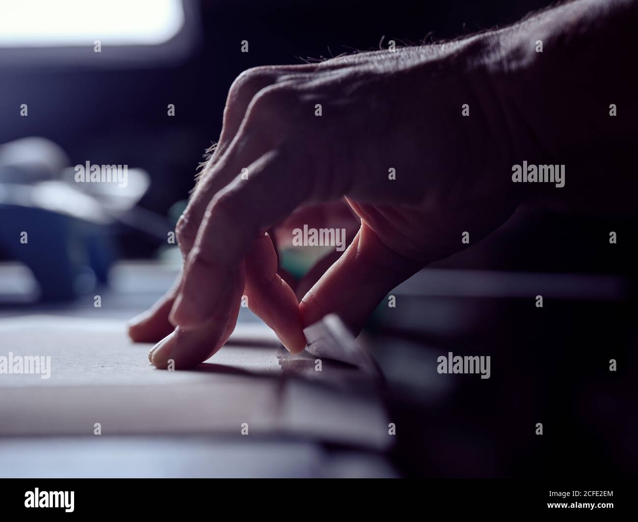 Sheet of stiff paper hi-res stock photography and images - Alamy