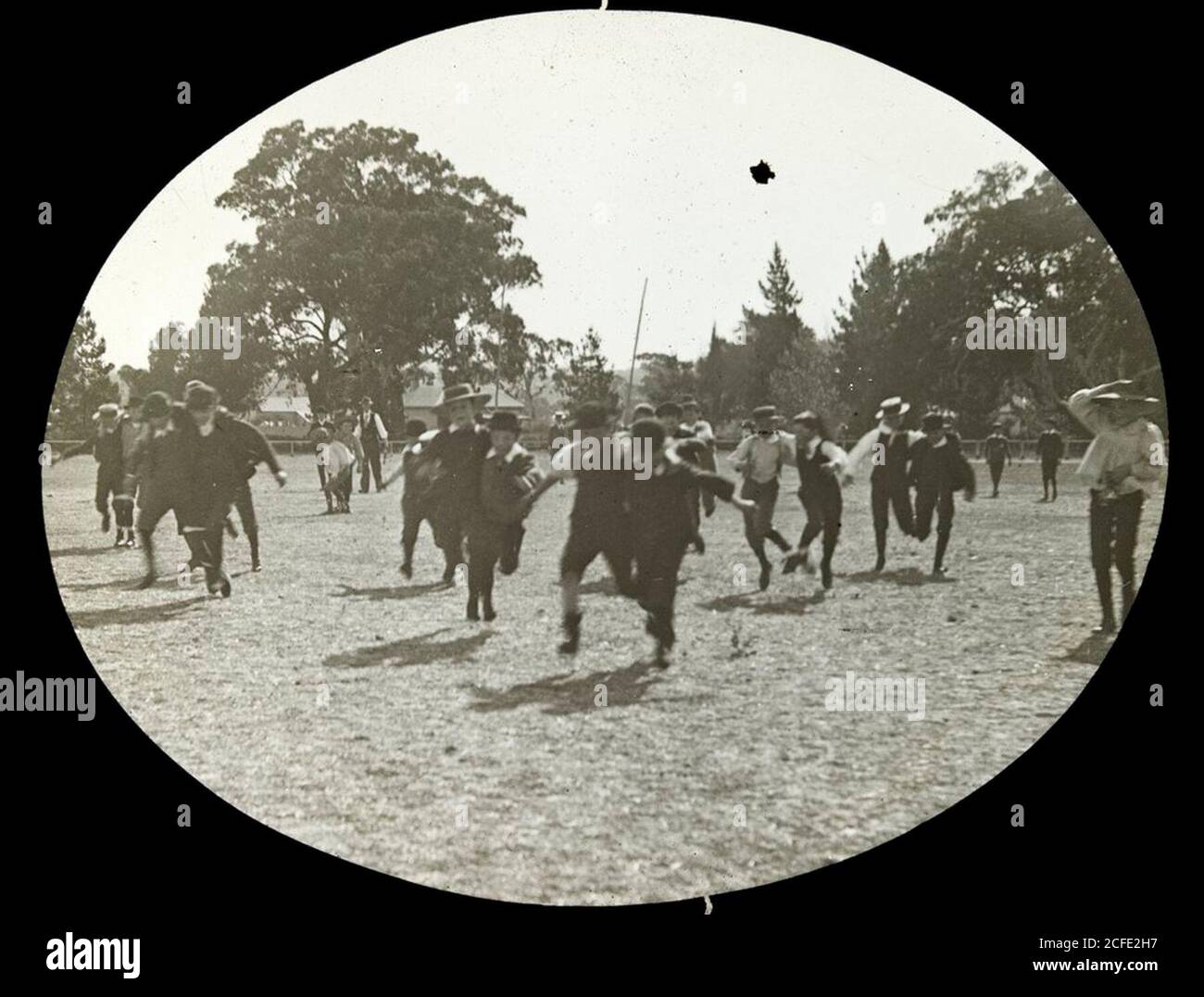 Three legged race vintage hi-res stock photography and images - Alamy