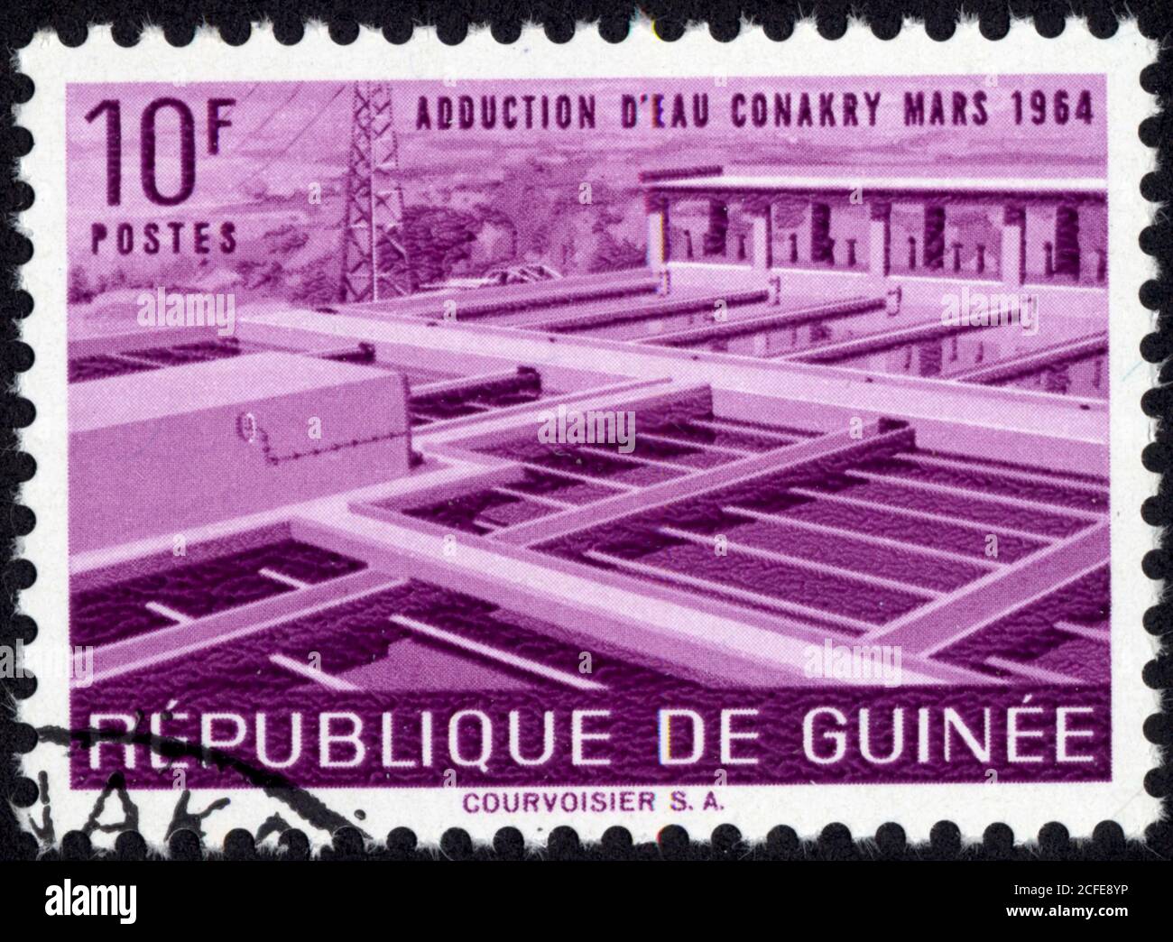 Timbre République De Guinée 2008 : Hommage Au Premier Timbre Français, Collection