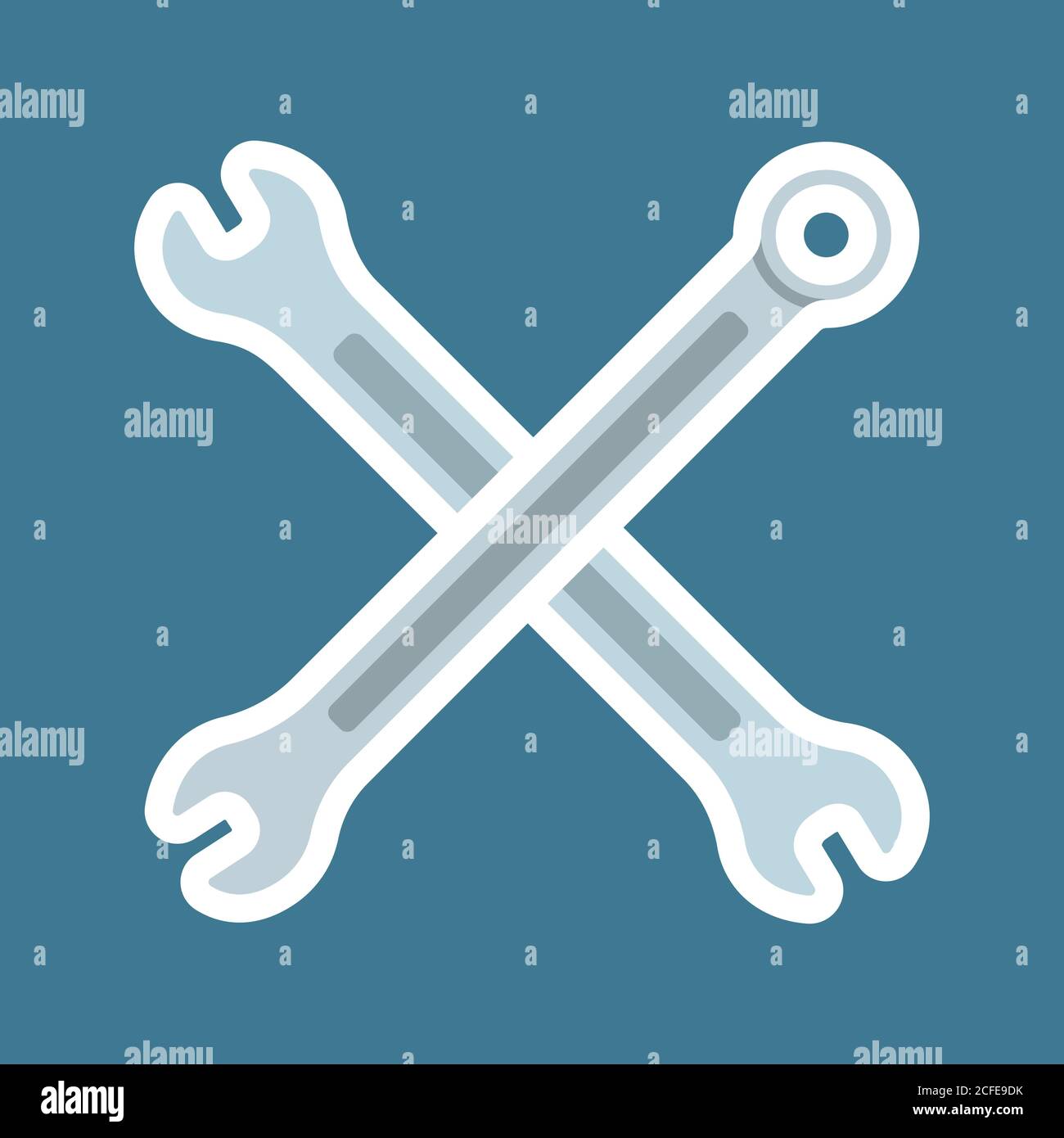 Crossed wrenches hires stock photography and images Alamy