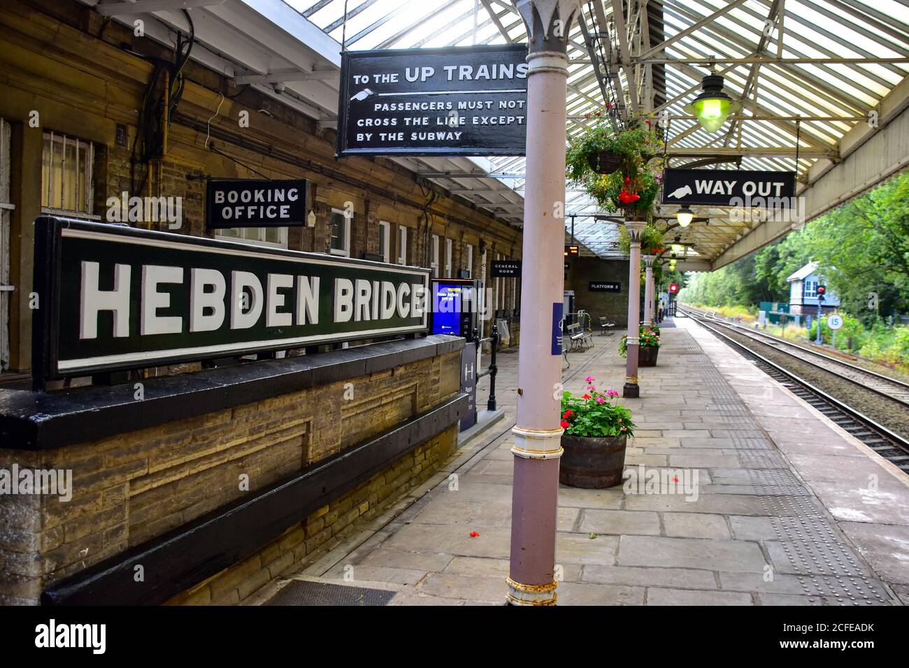 Hebden bridge railway station hires stock photography and images Alamy