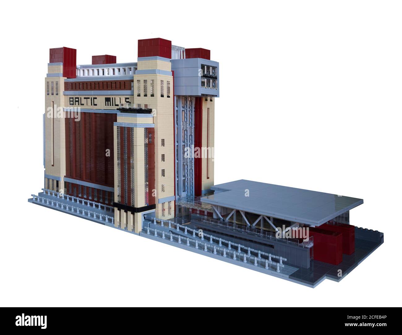 BALTIC Gallery built from LEGO Stock Photo