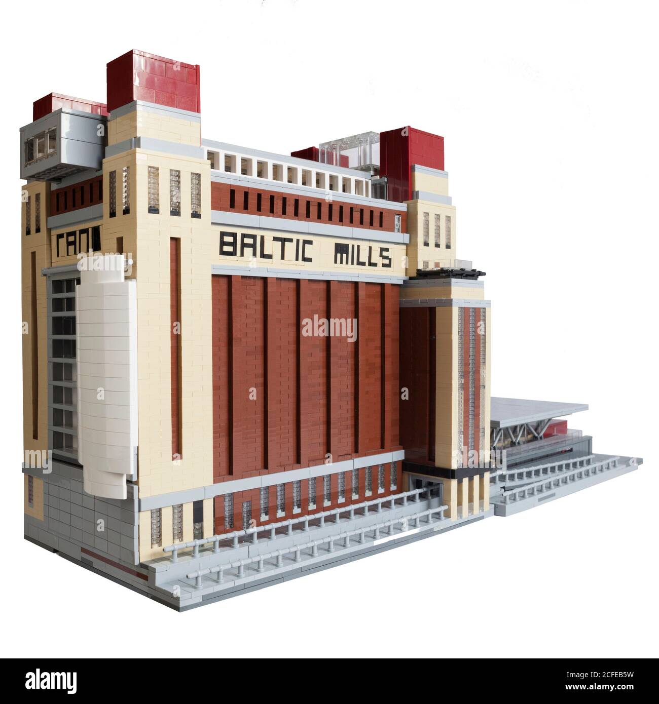BALTIC Gallery built from LEGO Stock Photo