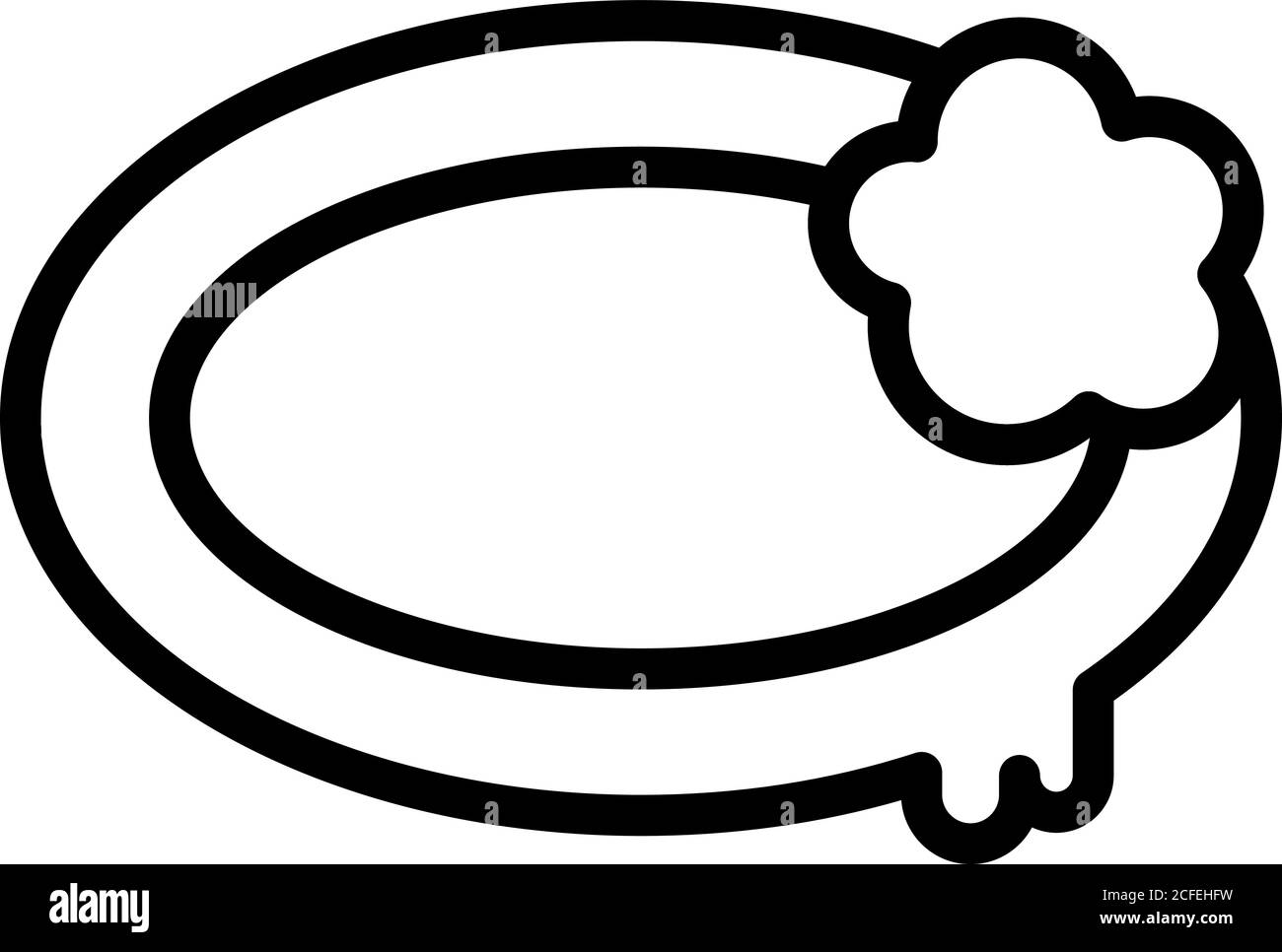 Bath sponge icon, outline style Stock Vector Image & Art - Alamy