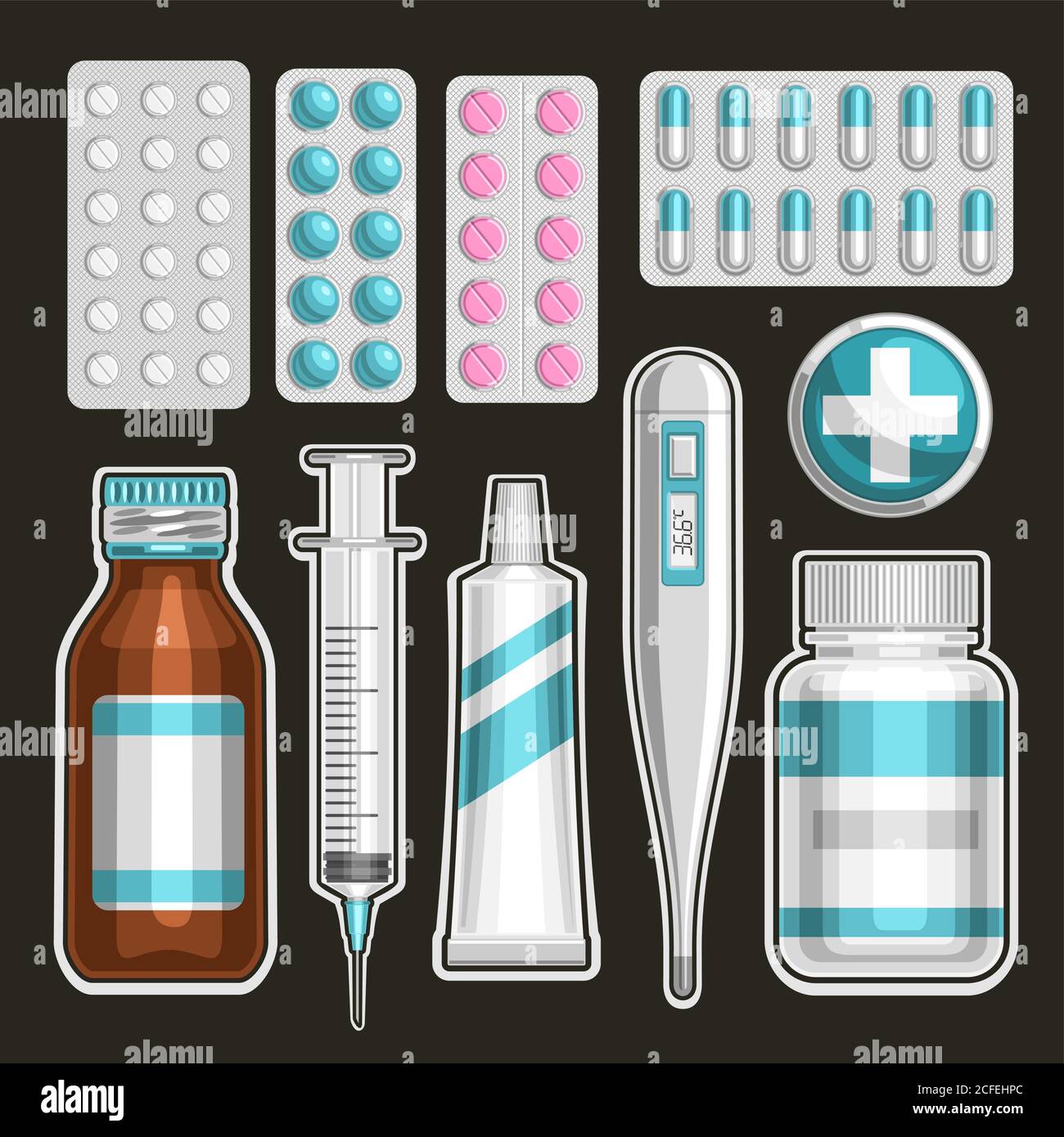 Medical kit cartoon hires stock photography and images Alamy