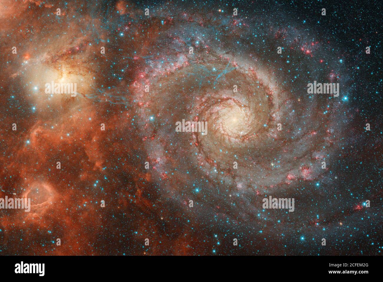 Awesome of endless cosmos. Science fiction wallpaper. Elements of this ...
