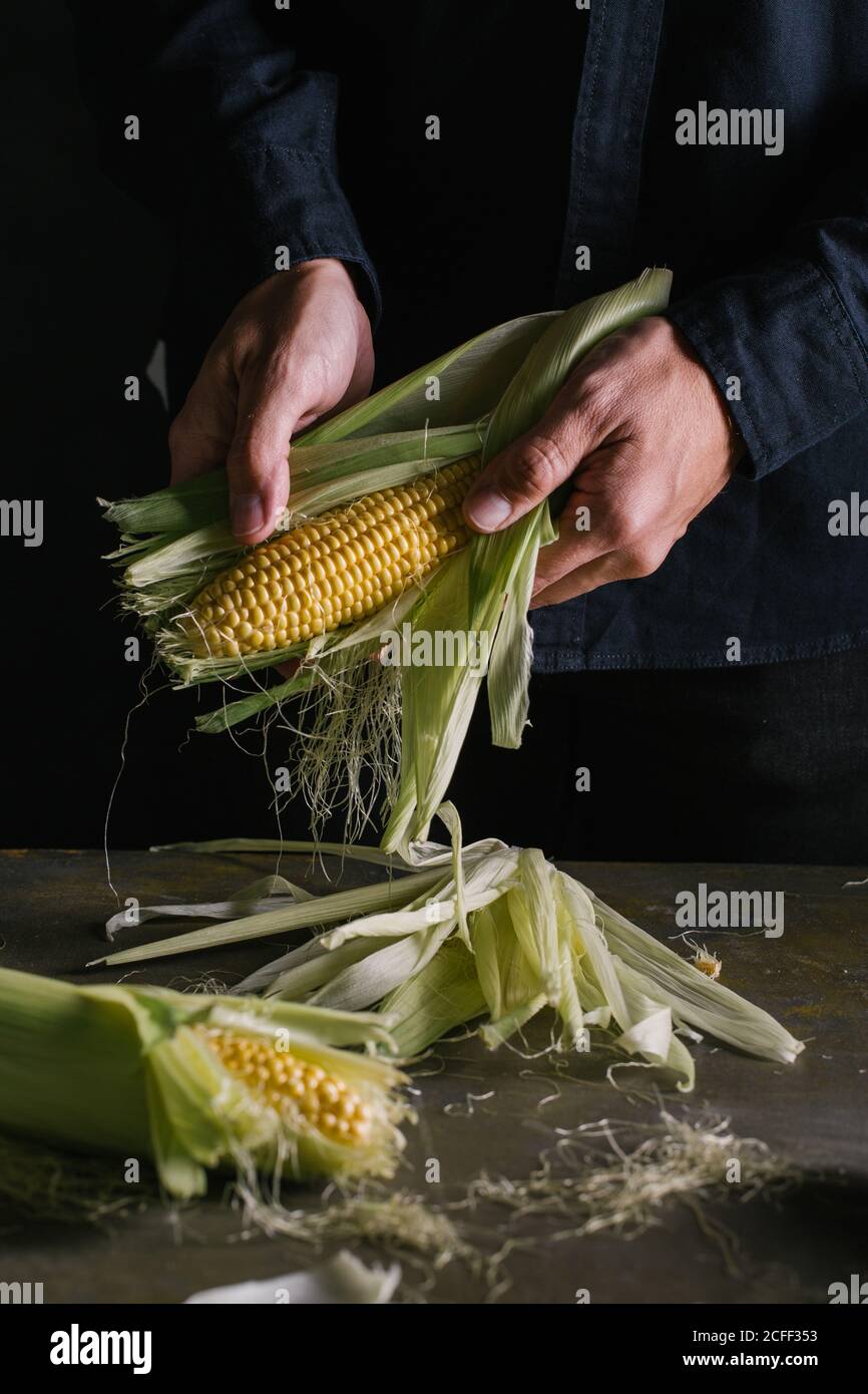 Removing leaves hires stock photography and images Alamy