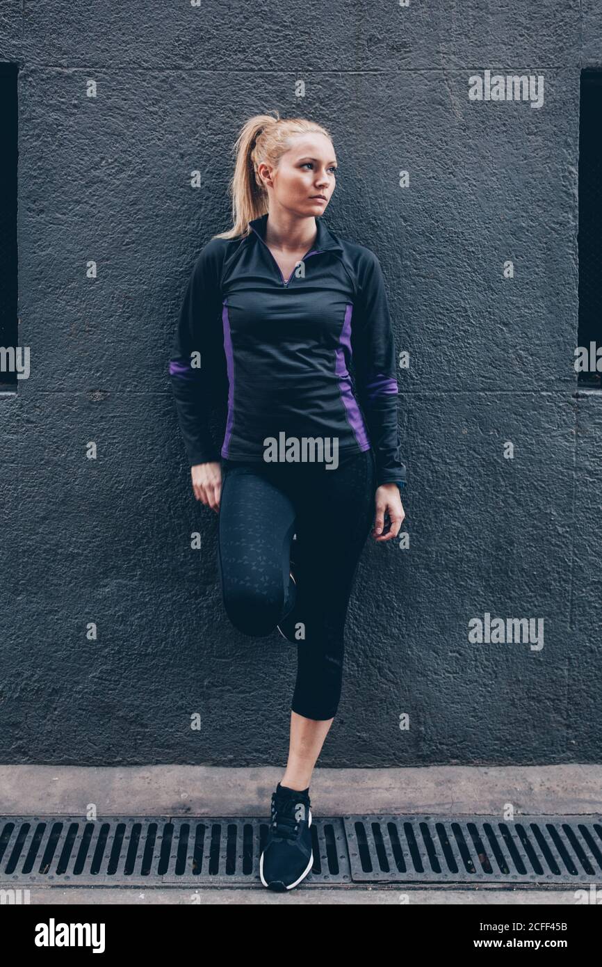 Beautiful young slim blonde woman hi-res stock photography and images ...