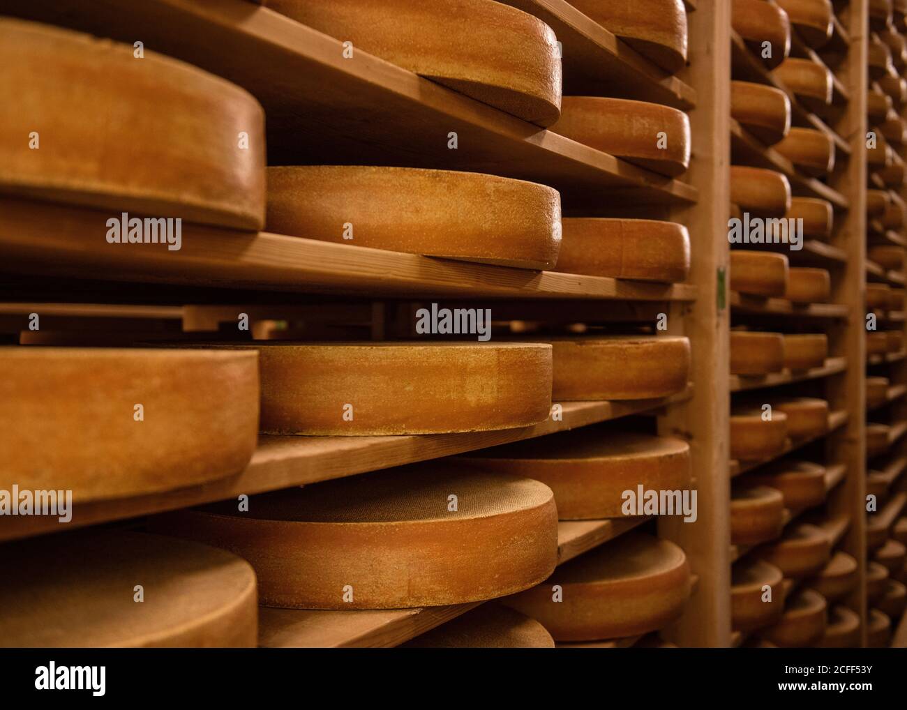 Swiss gruyere cellars hires stock photography and images Alamy