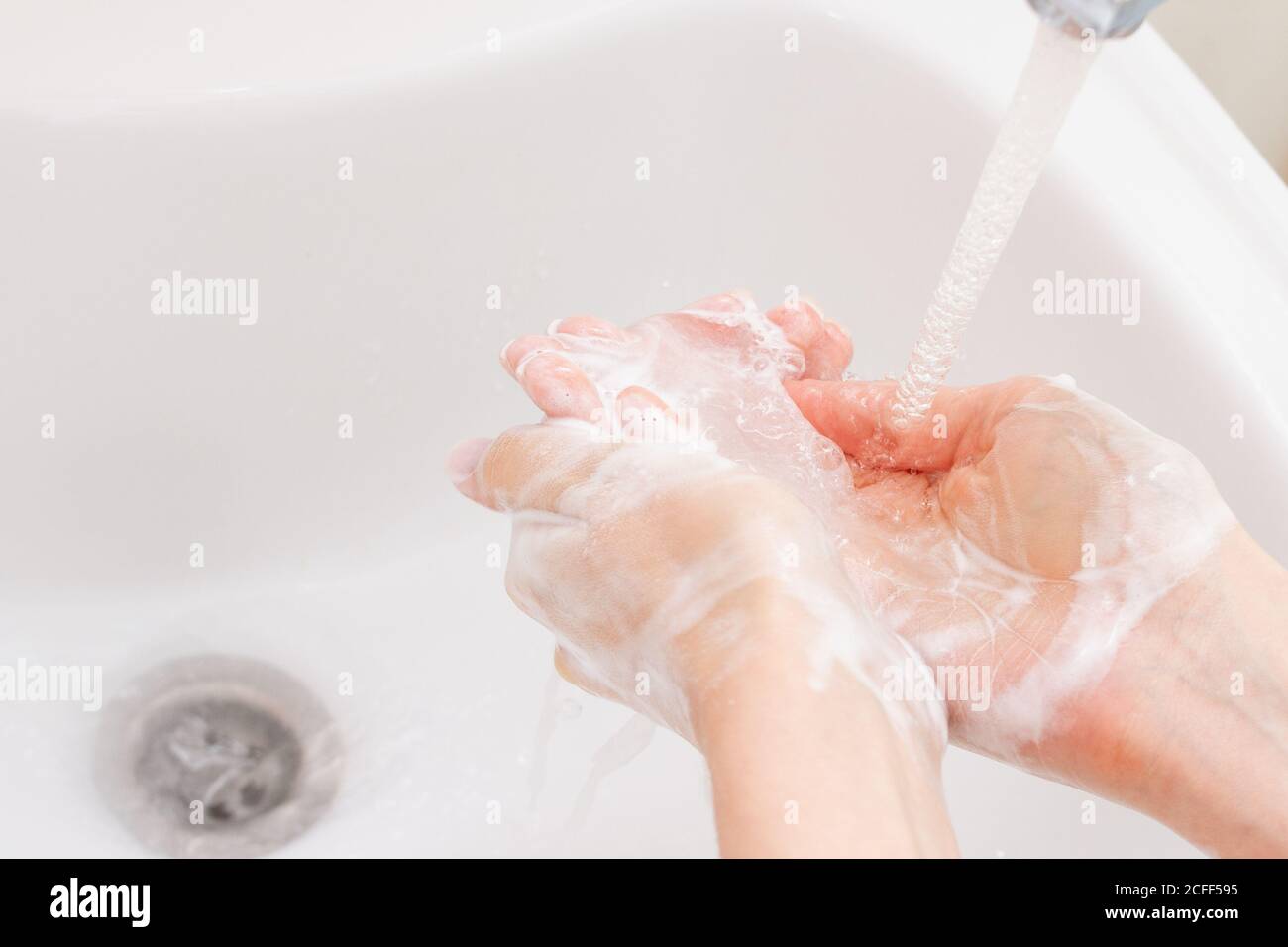 Hand washing procedure hires stock photography and images Alamy