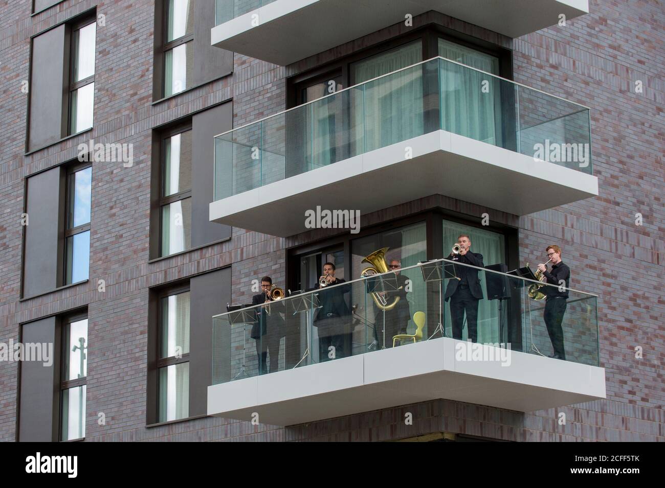 London, UK. 5 September 2020. Leading musicians from the Royal ...
