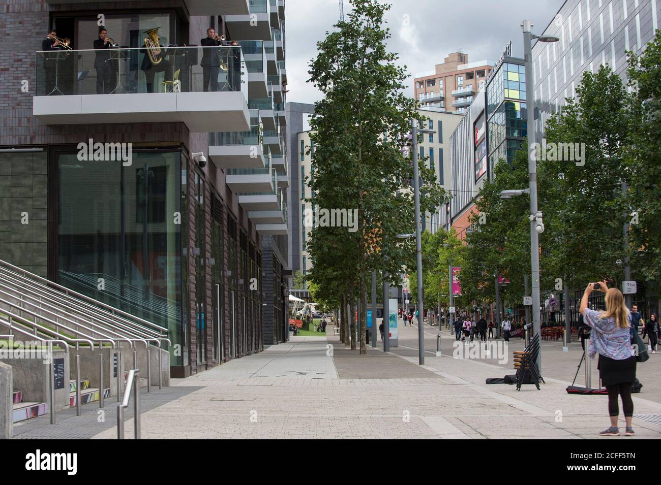 London, UK. 5 September 2020. Leading musicians from the Royal ...