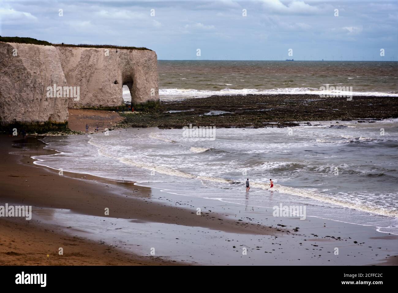 Kingsgate Bay in Kent UK Stock Photo Alamy