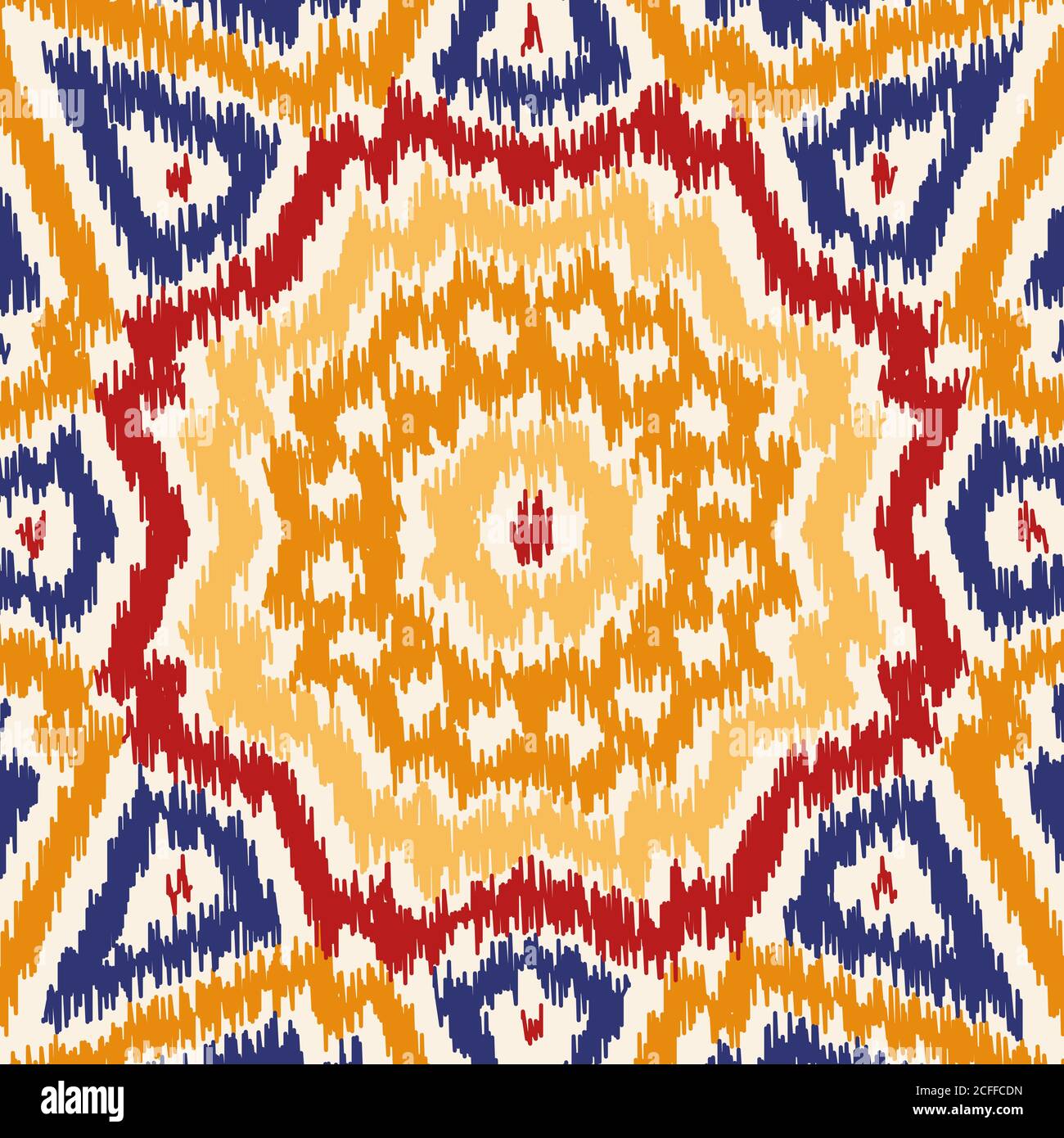 Traditional ikkat Stock Vector Images - Alamy