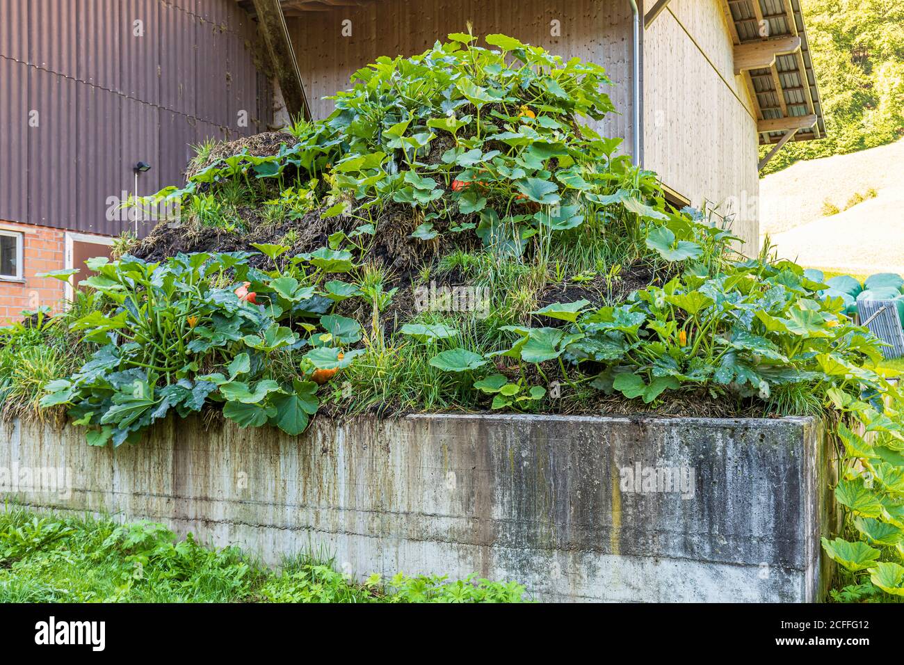 Compost heap farmer hires stock photography and images Alamy