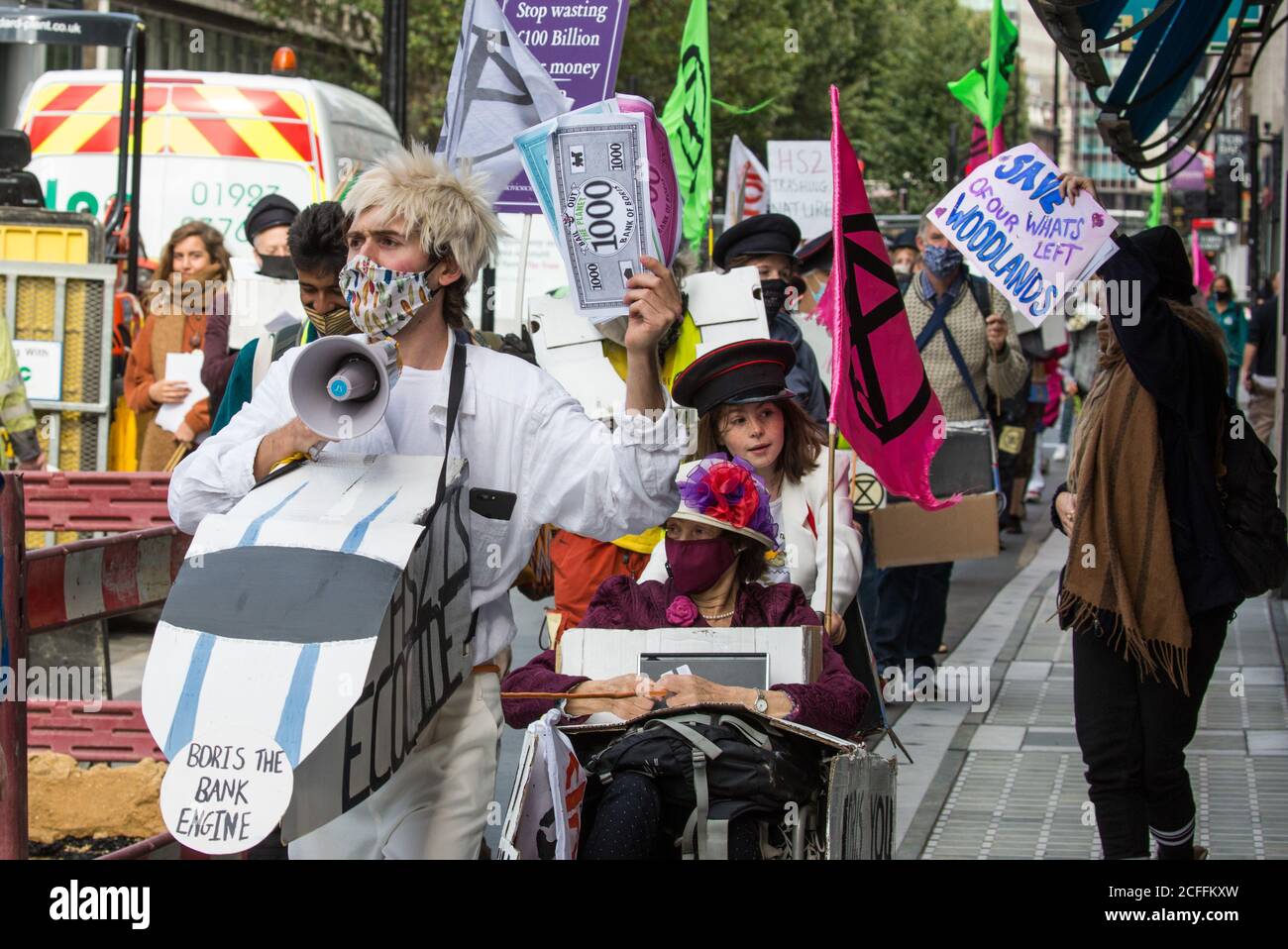 Hs2 Line Protests Hs2 high speed train line hi-res stock photography and images - Alamy