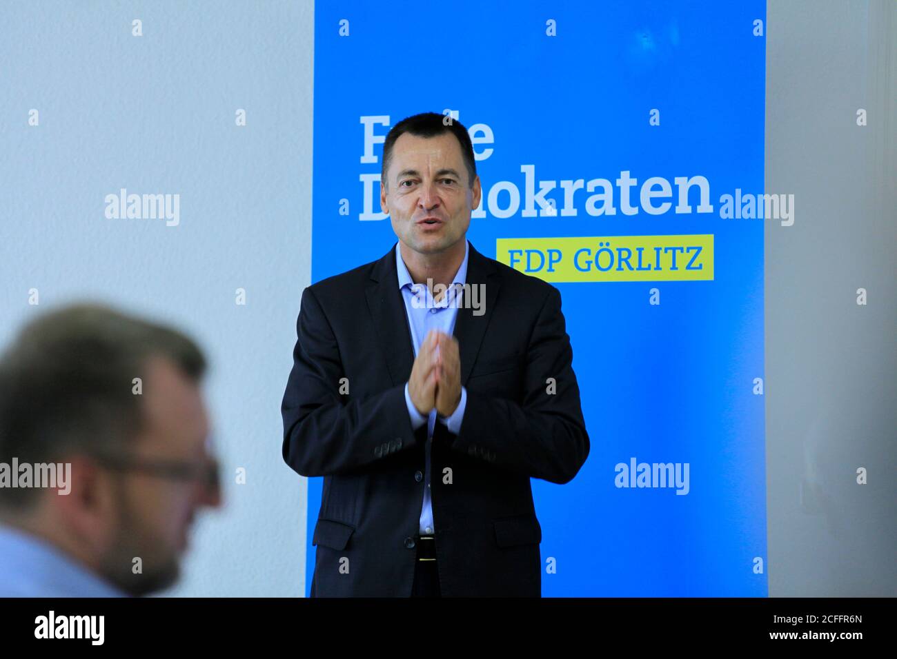Torsten Herbst MdB spricht auf dem Kreisparteitag der FDP in Görlitz.05 ...