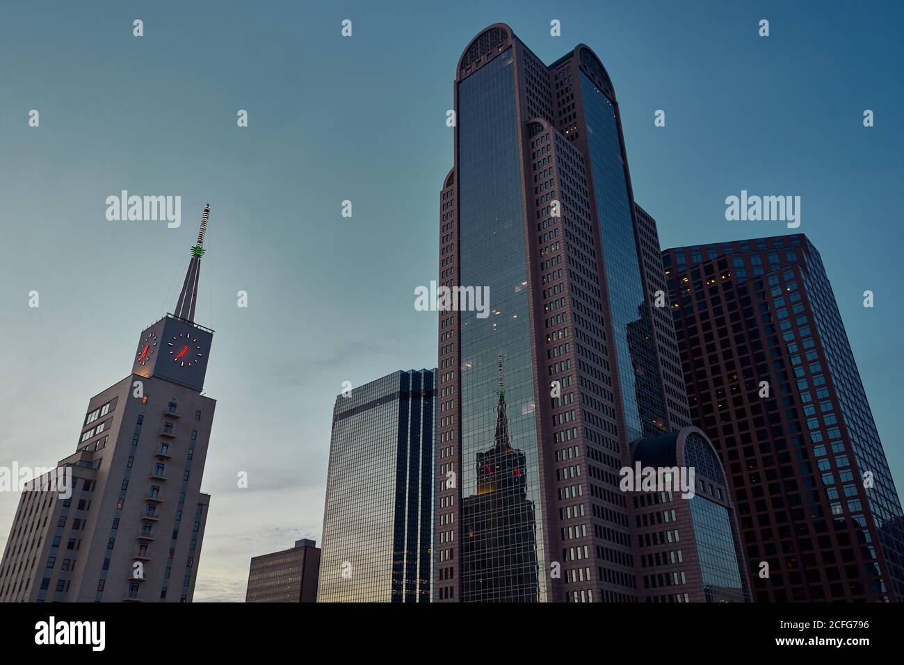 Dallas texas skyline hi-res stock photography and images - Alamy