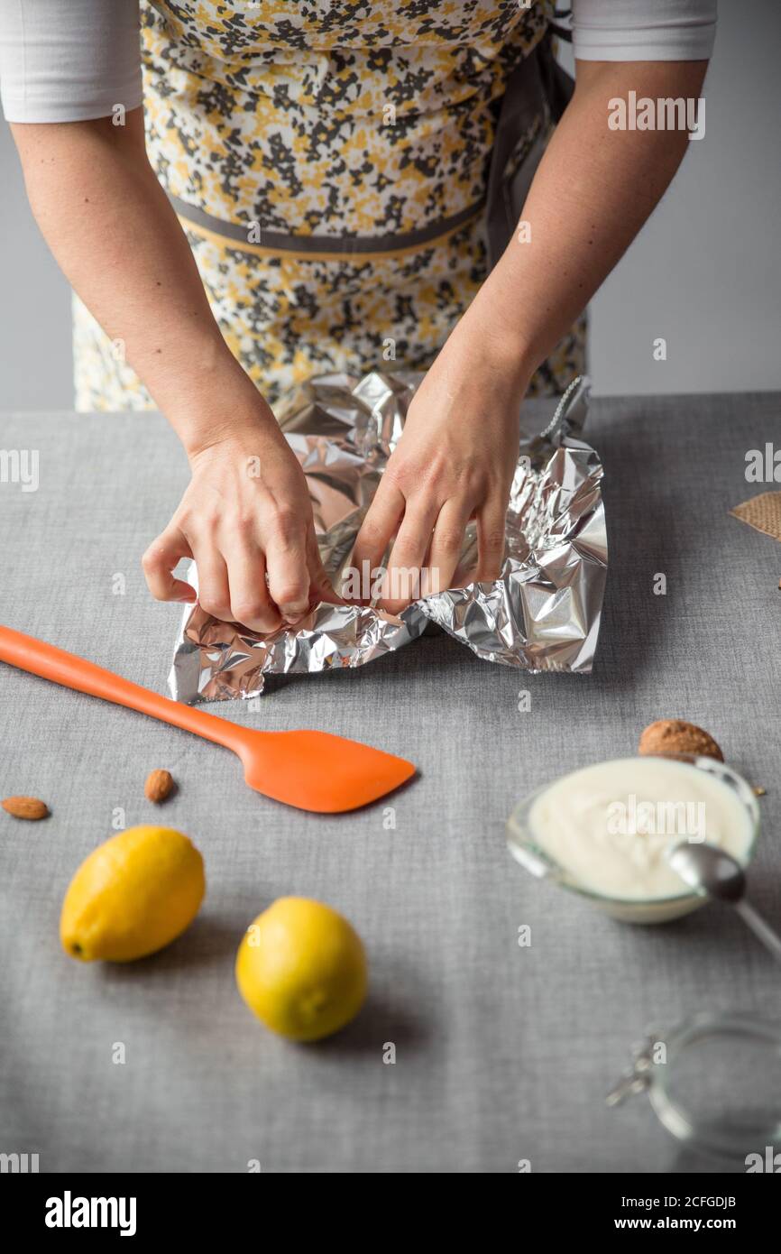 Aluminum Foil Cooking High Resolution Stock Photography And Images Alamy