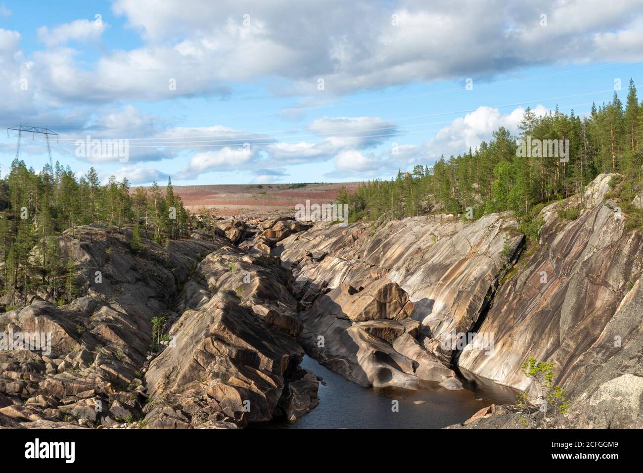 Hydropower plant harsprånget hi-res stock photography and images - Alamy