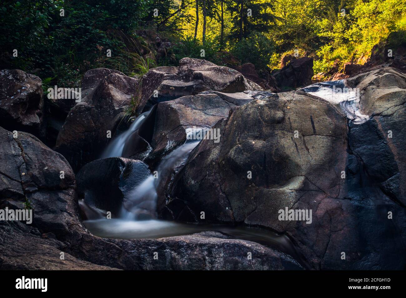 Water In Movement Stock Photo - Alamy