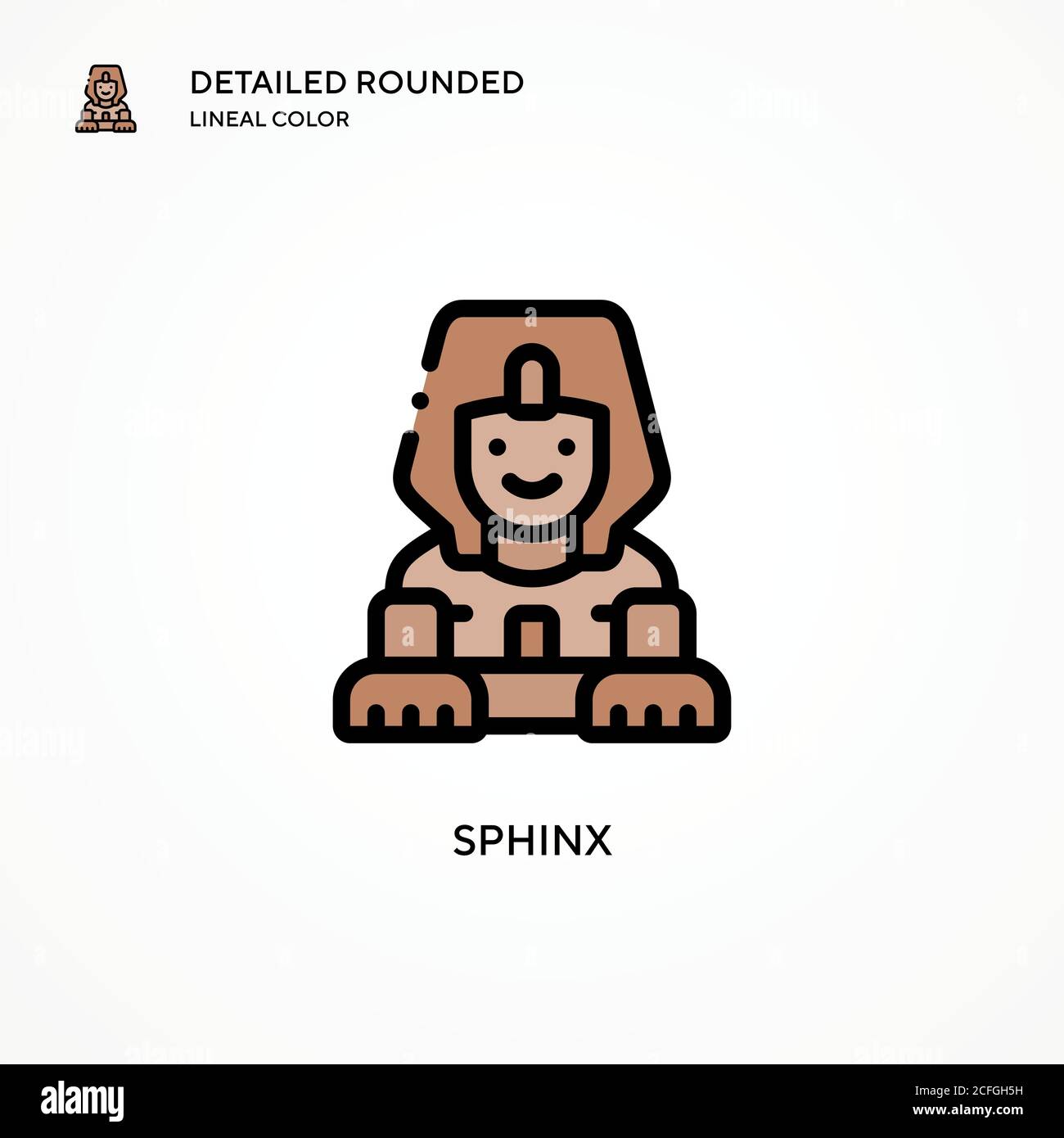 Modern sphinx statue Stock Vector Images Alamy