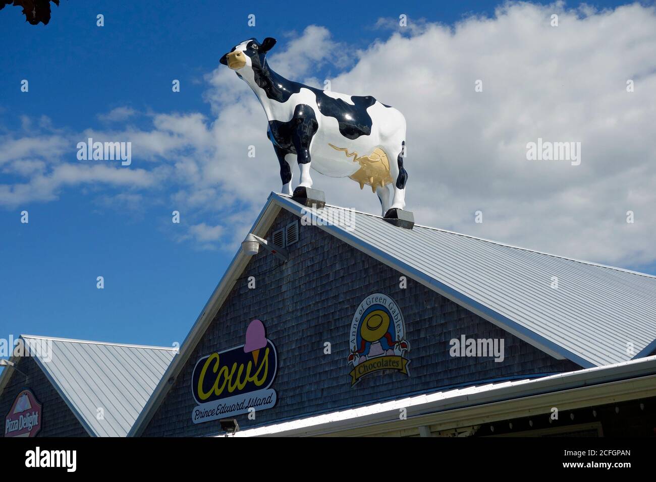 Cows icecream, Cavendish, Prince Edward Island Stock Photo