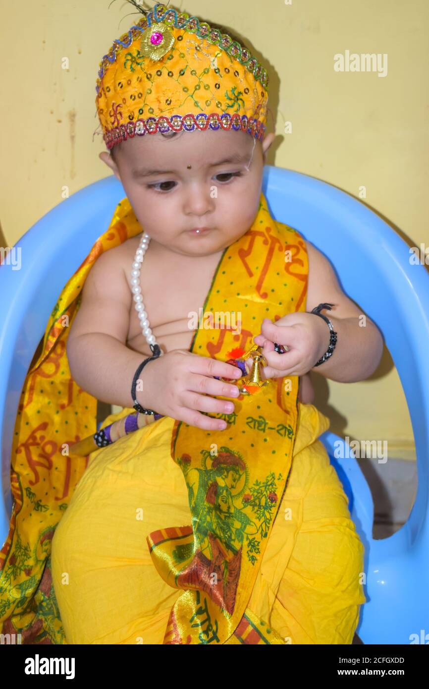 Homemade top krishna dress