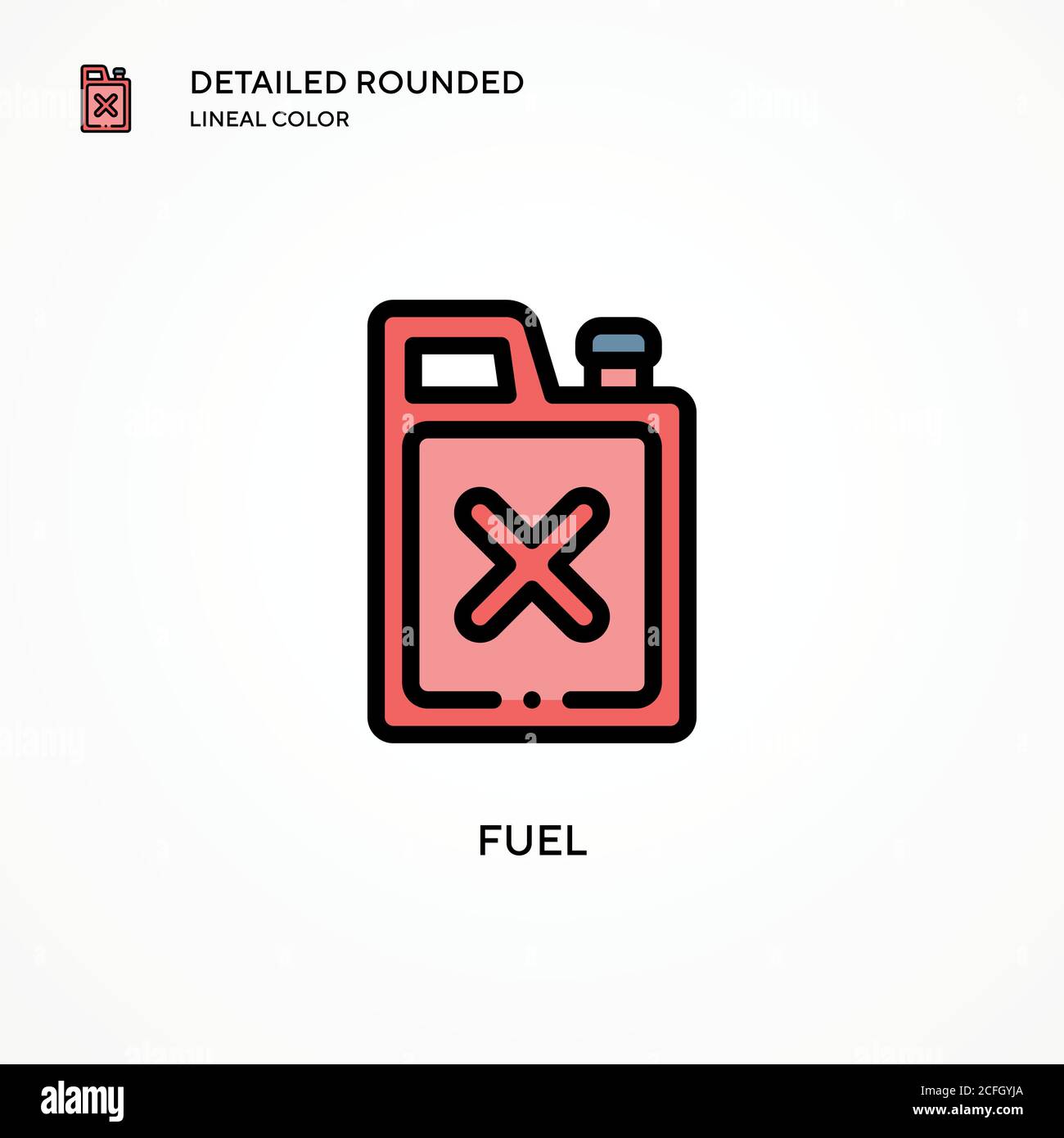 Fuel vector icon. Modern vector illustration concepts. Easy to edit and ...