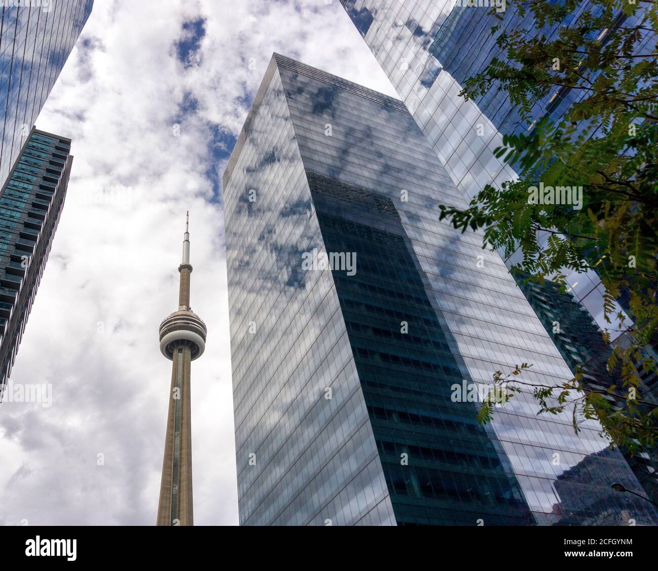 Cn tower and skyline hi-res stock photography and images - Alamy