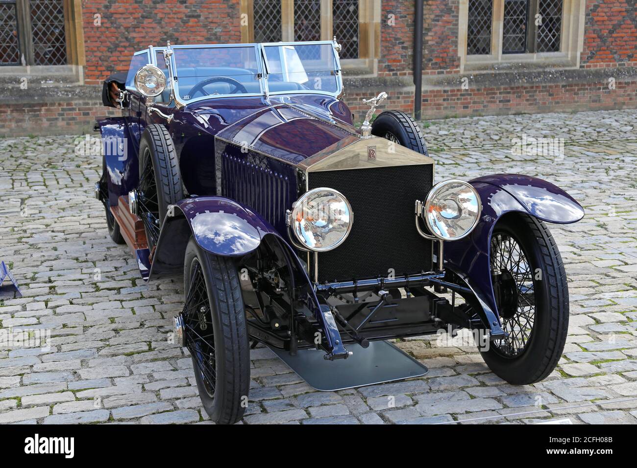 Rolls-Royce 40/50 Silver Ghost Alpine Eagle (1919) sold at £1,023,000. Gooding Classic Car Auction, 5 Sep 2020. Hampton Court Palace, London UK Europe Stock Photo