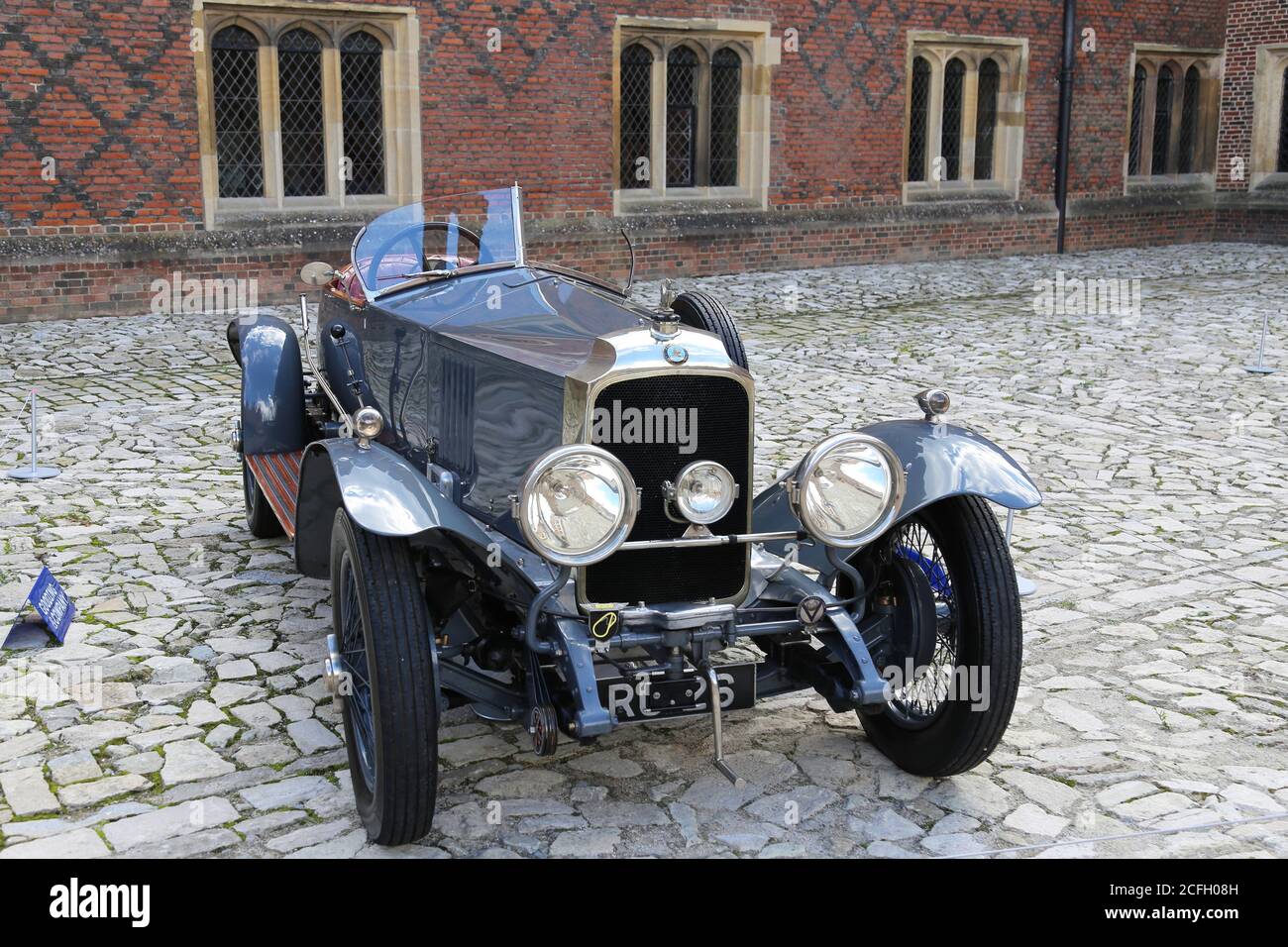 Vauxhall 30-98 OE-Type Wensum (1924) sold at £1,247,000. Gooding Classic Car Auction, 5 Sep 2020. Hampton Court Palace, London UK Europe Stock Photo