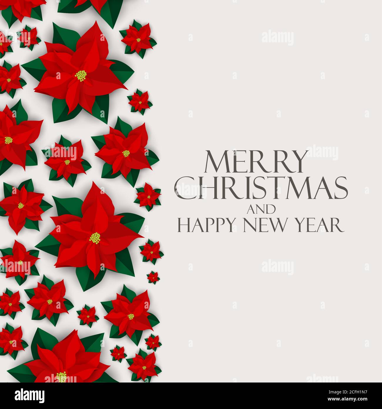 Holiday New Year and Merry Christmas Background. Vector Illustration ...