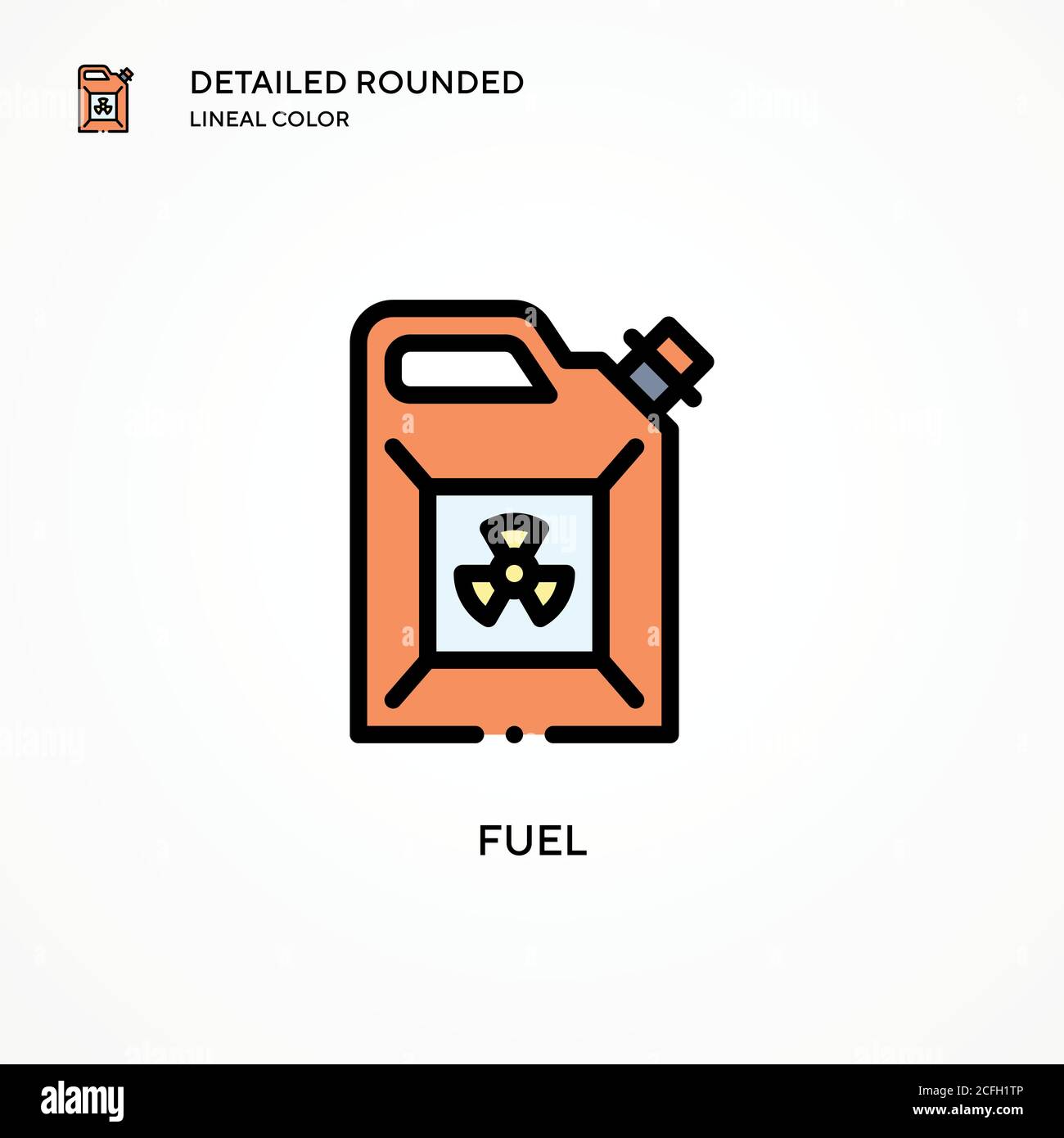 Fuel vector icon. Modern vector illustration concepts. Easy to edit and ...